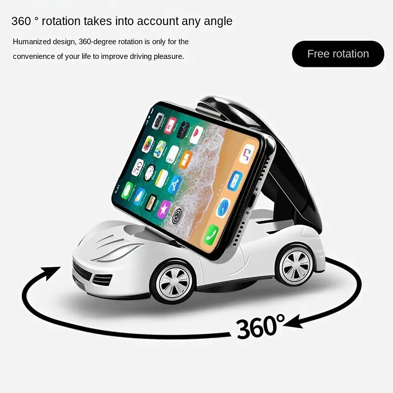 Car Phone Holder 360 Degree Rotating Hand-free Stand Outlet Reliable