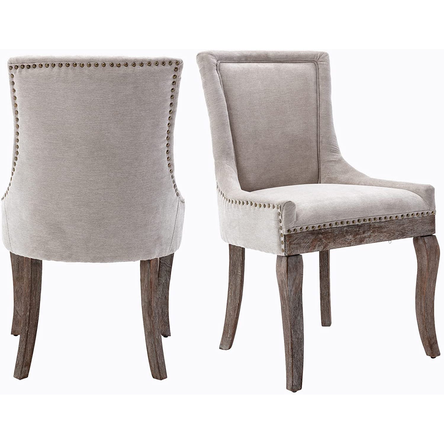 2-Pack: Fabric Upholstered Side Chairs Set Sale Finishline