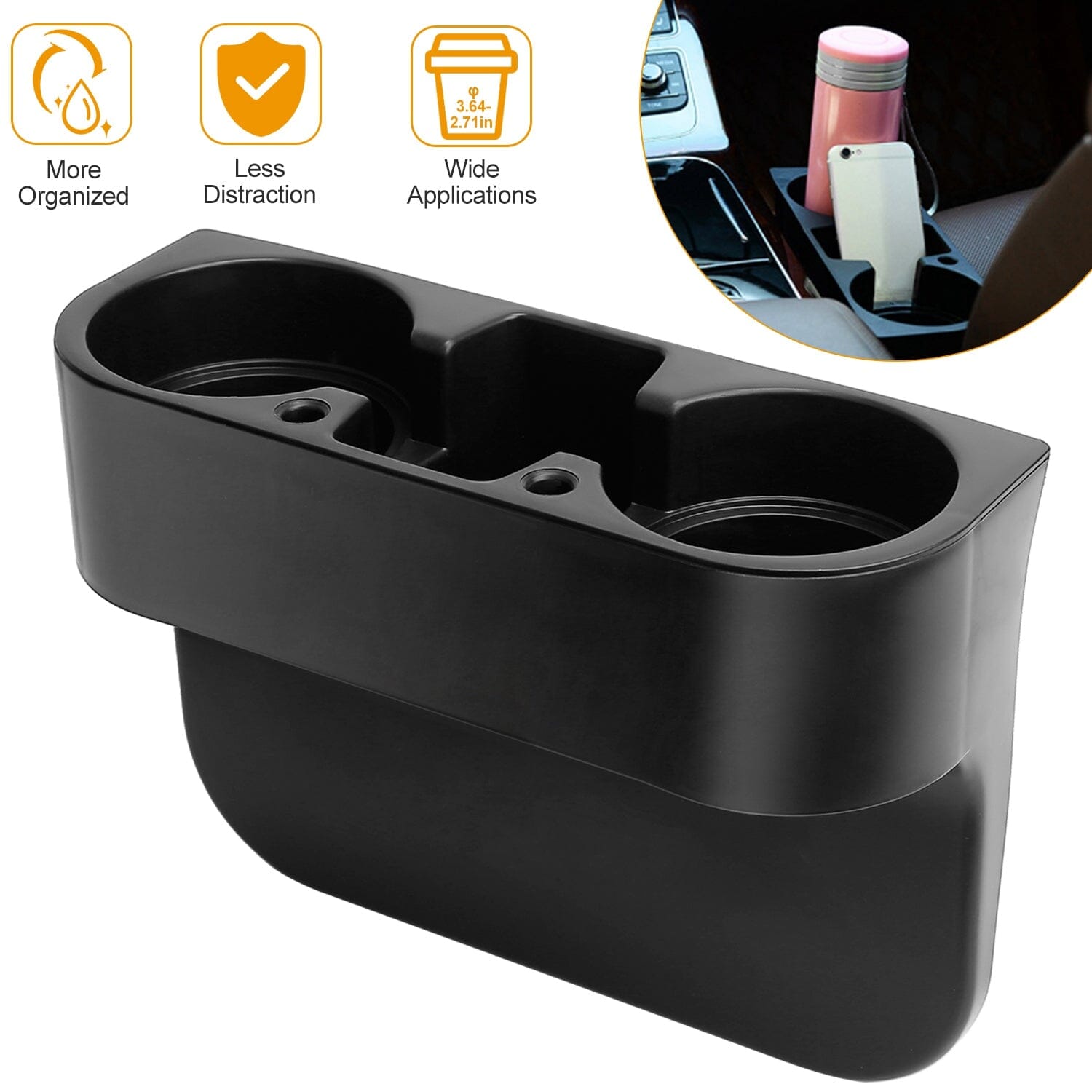 Car Seam Cup Holder Seat Gap Wedge Footlocker Finishline Sale Online