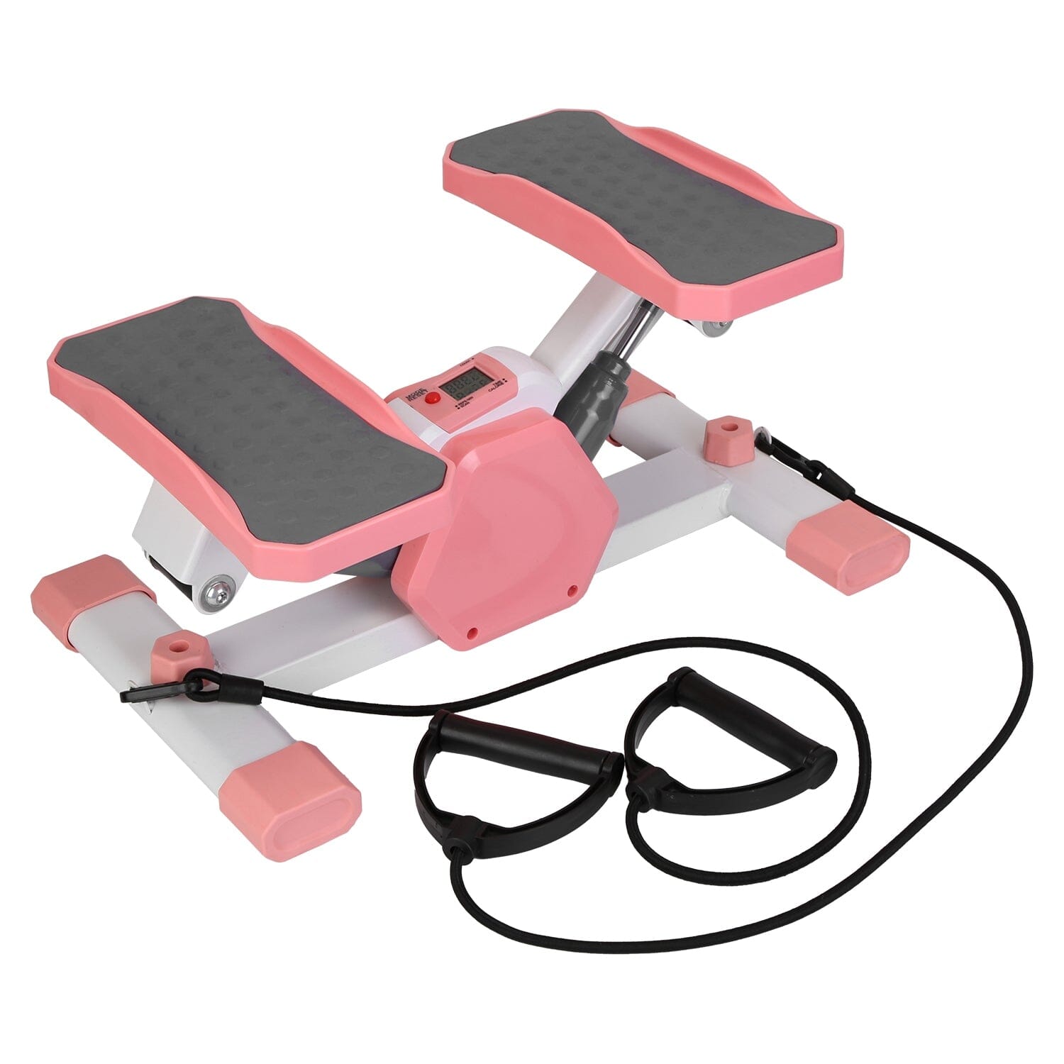 Mini Stepper Stair Stepper with Resistance Bands Quiet Workout with Digital Timer Official Site Cheap Online