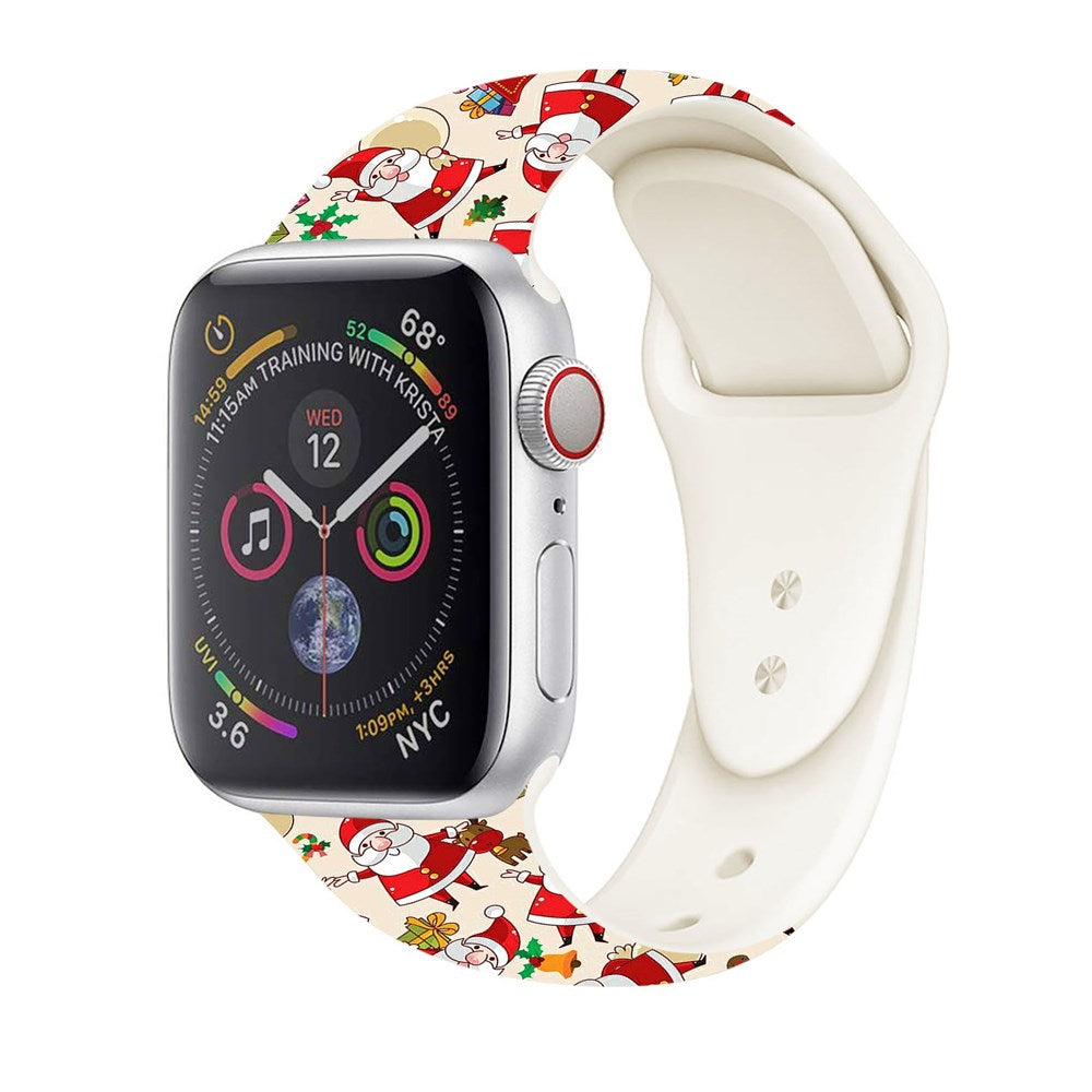 Christmas Silicone Apple Watch Bands Outlet Find Great