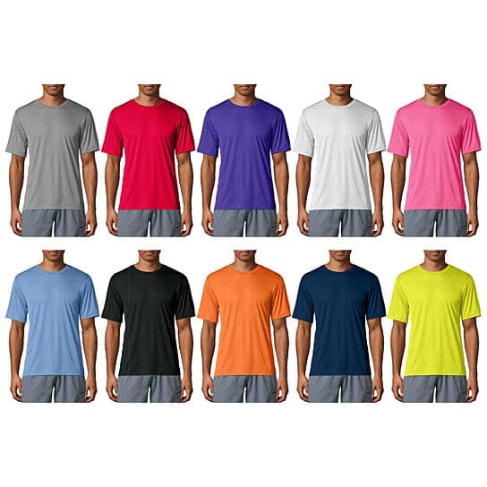 3-Pack Men's Cool Dri-Fit Moisture-Wicking Short Sleeve T-Shirt In China Sale Online