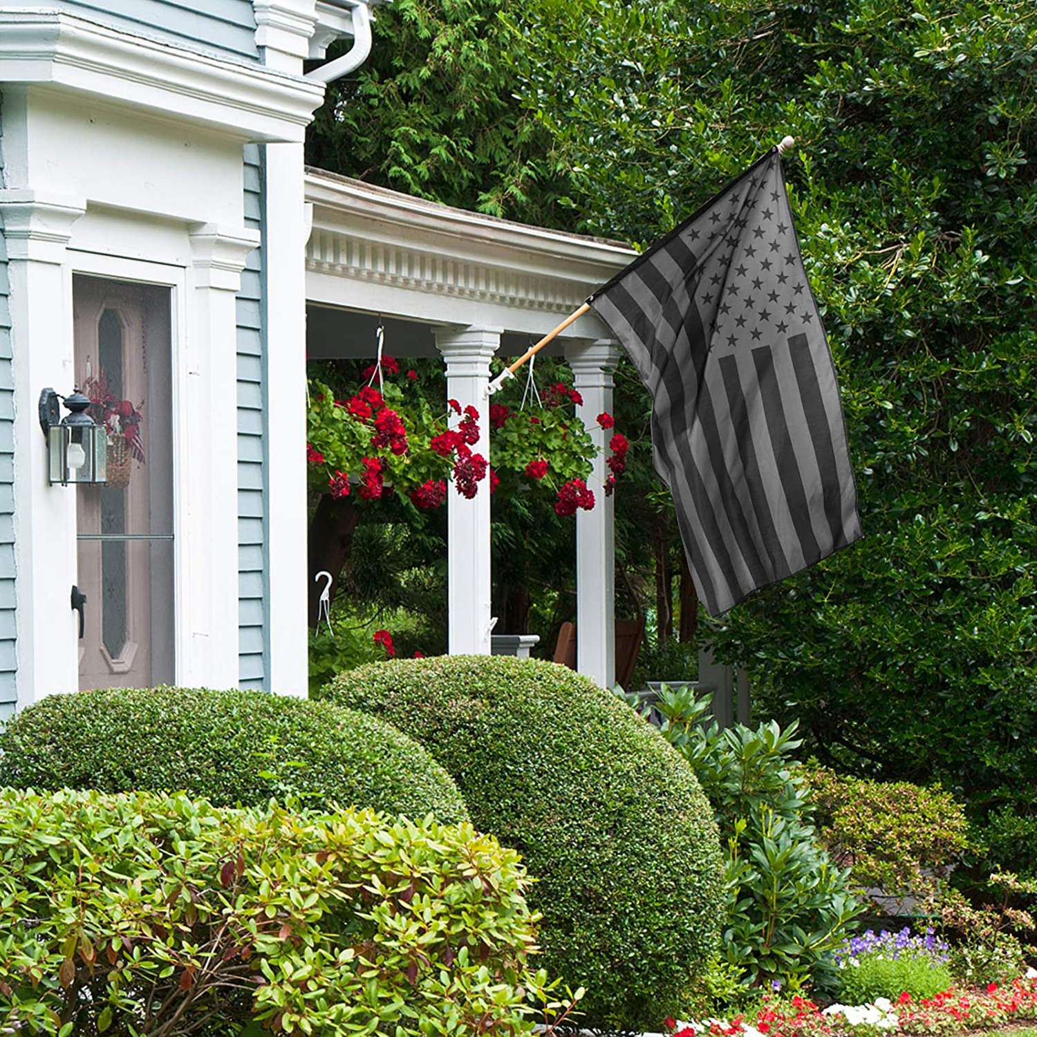 2-Pack: 3X5 Ft. All Black American Flag Outlet Free Shipping Authentic