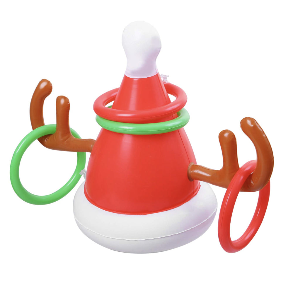 Inflatable Reindeer Hat Ring Toss Game 100% Guaranteed