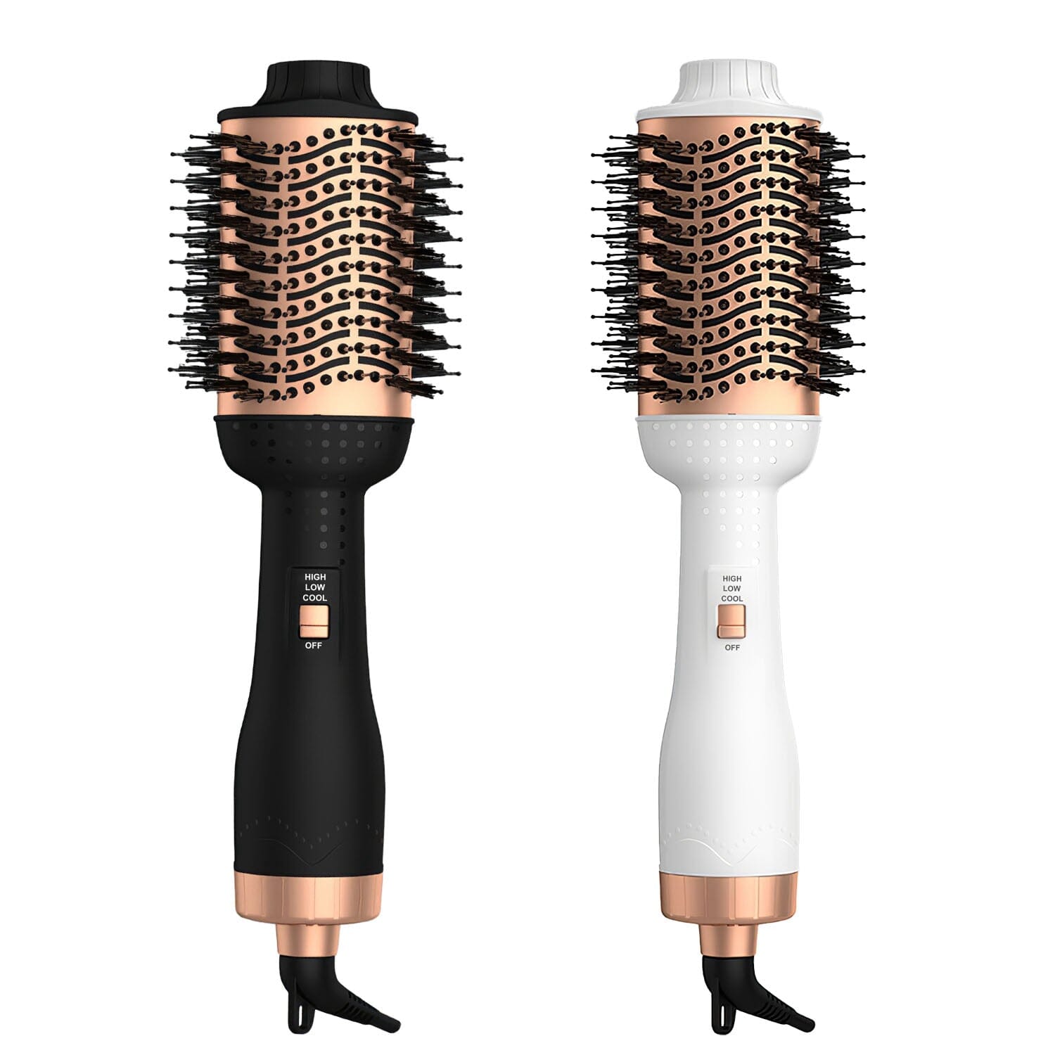 4-in-1 Hari Dryer Brush Curling Styler Volumizer Straightener Negative Ion Anti-Frizz 2025 New