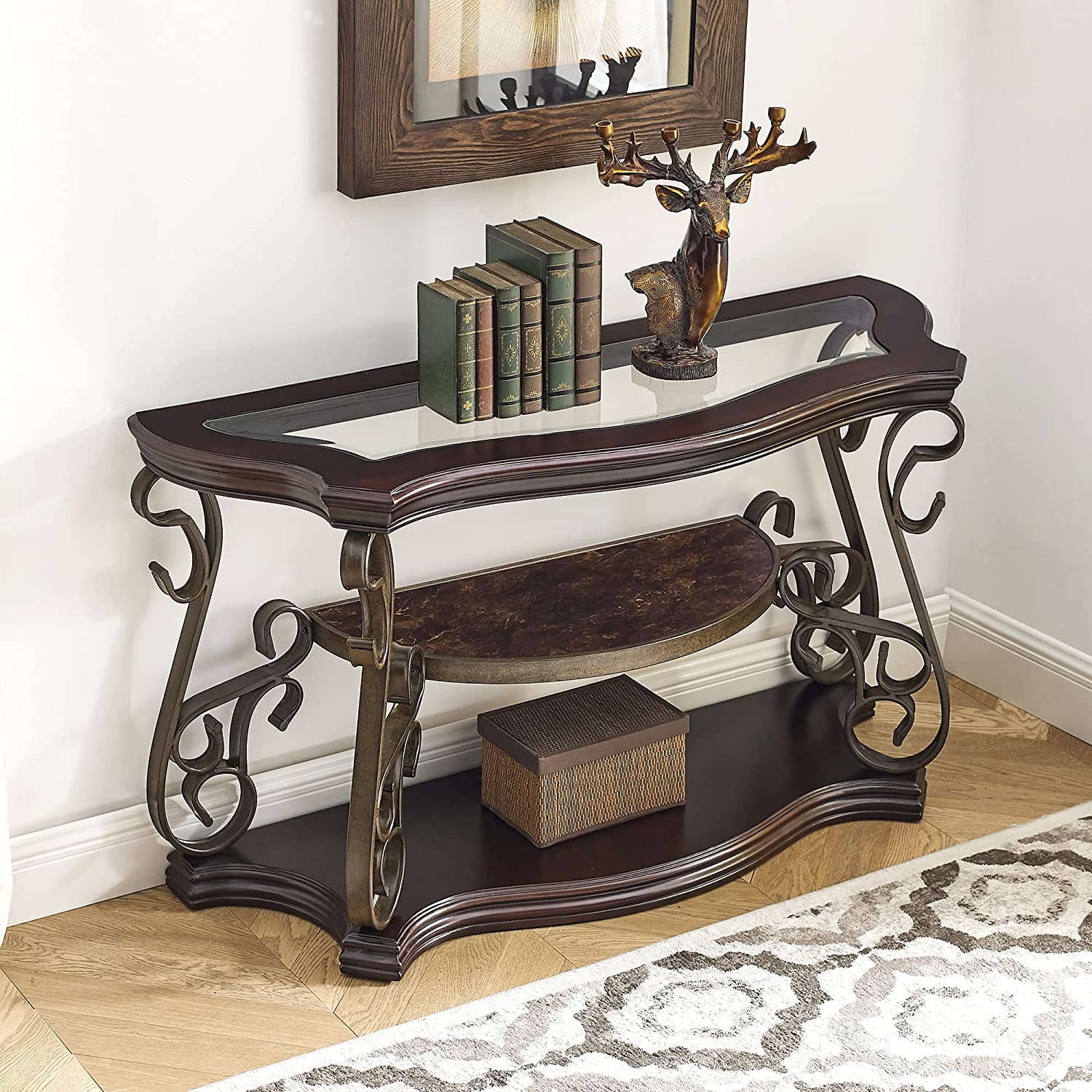 Traditional Console Accent Sofa Table Buy Cheap With Credit Card