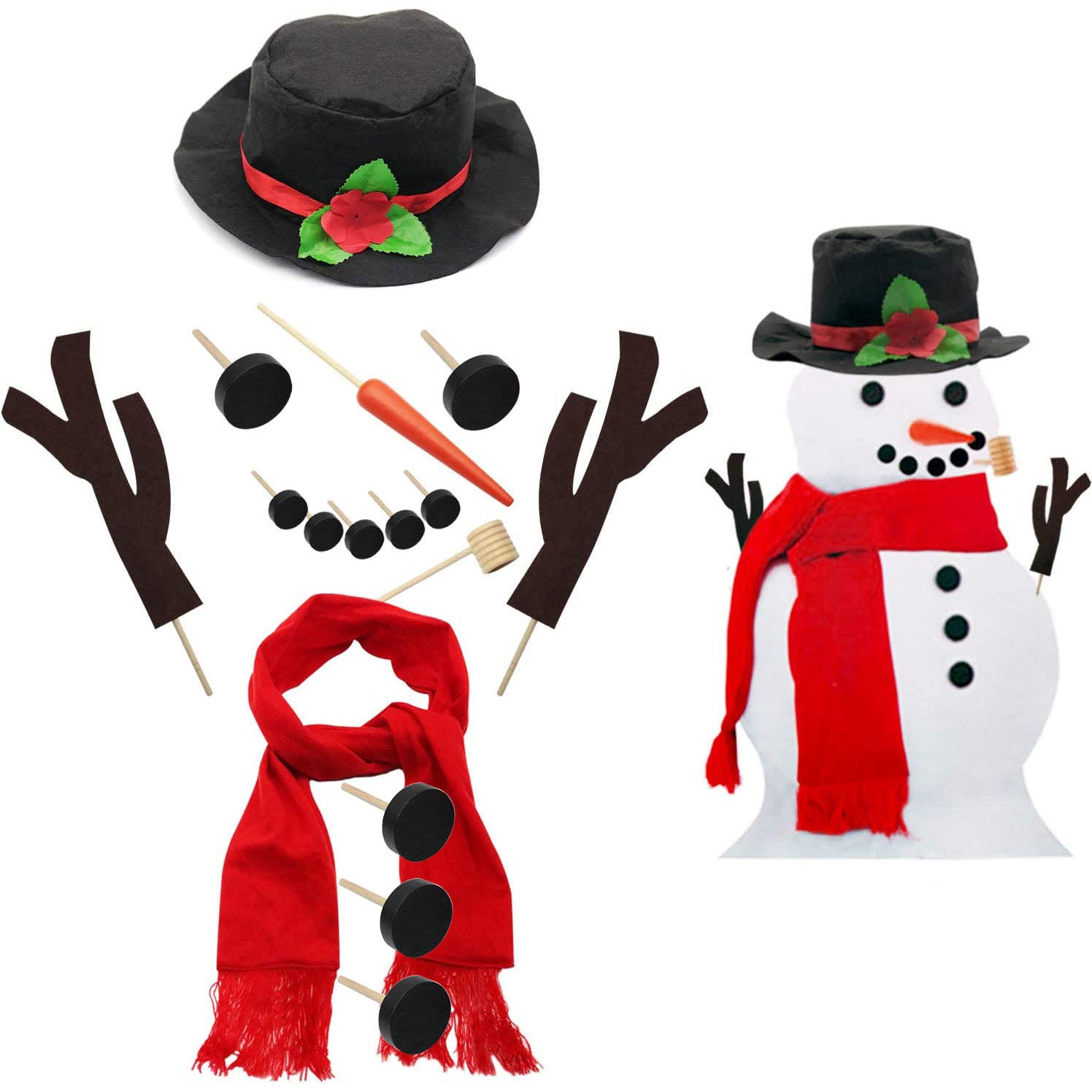 16-Piece: Snowman Decorating Dressing Kit Quality From China Cheap