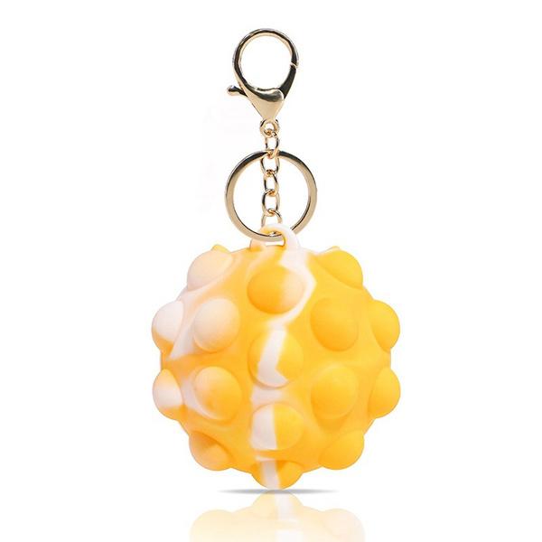 3D Pop Ball Fidget Toy Keychain Stress Reliever For Children and Adults Cheap 100% Authentic