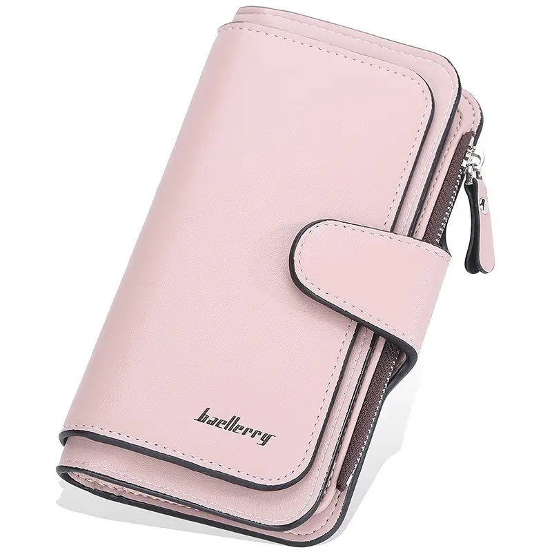 Women's Fashion Faux Leather Wallet with Card Slots & ID Window Outlet Cheap Pices