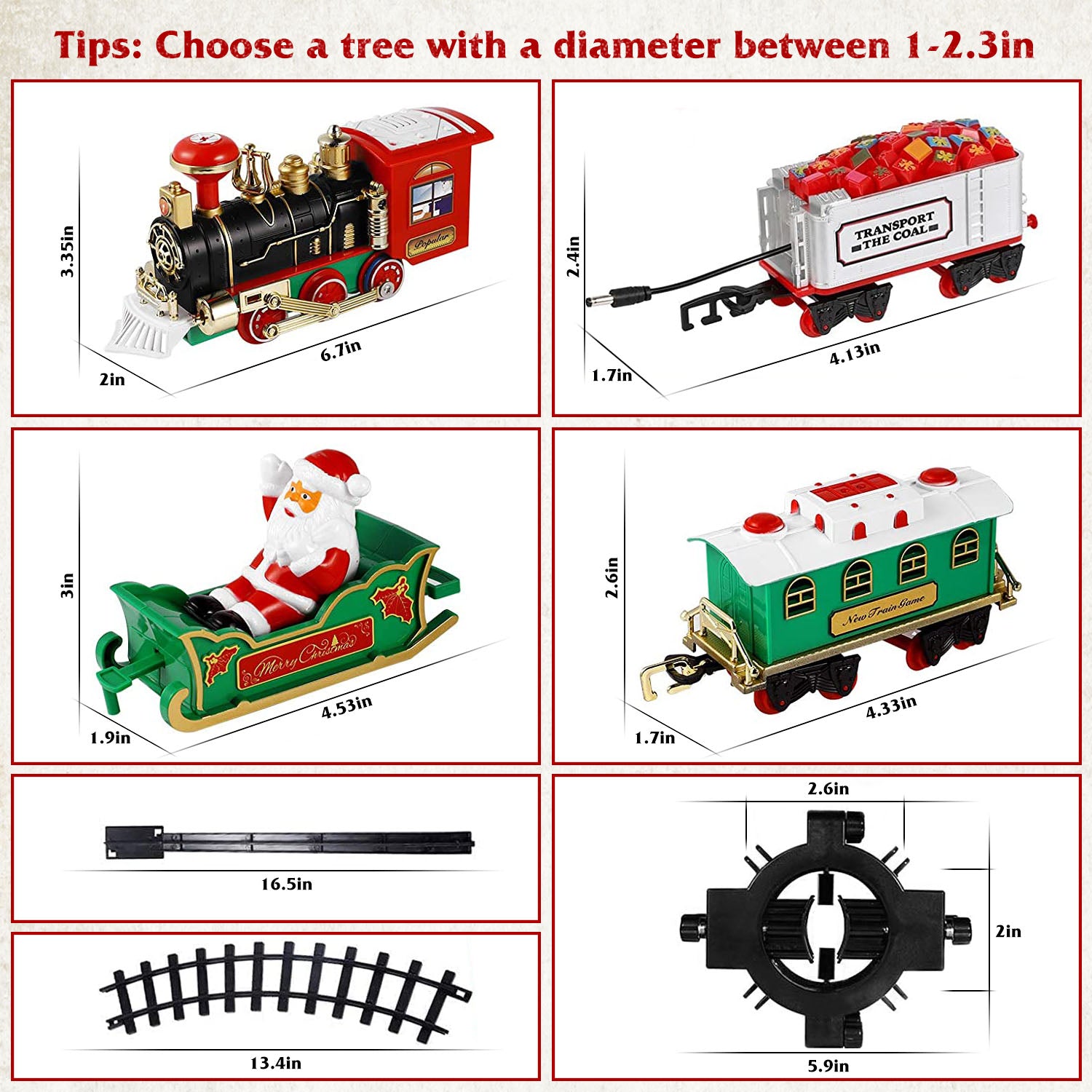 Electric Train Christmas Kid Toy Set Fashionable For Sale