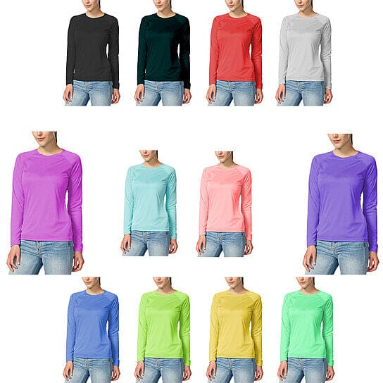 Women's Dri-Fit Moisture-Wicking Breathable Long Sleeve T-Shirt Outlet Official