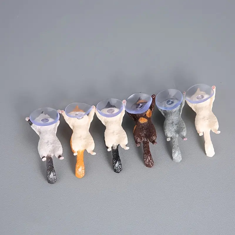 6-Pack: Portable Universal Cute Cat Cell Phone Holder Fashionable Sale Online