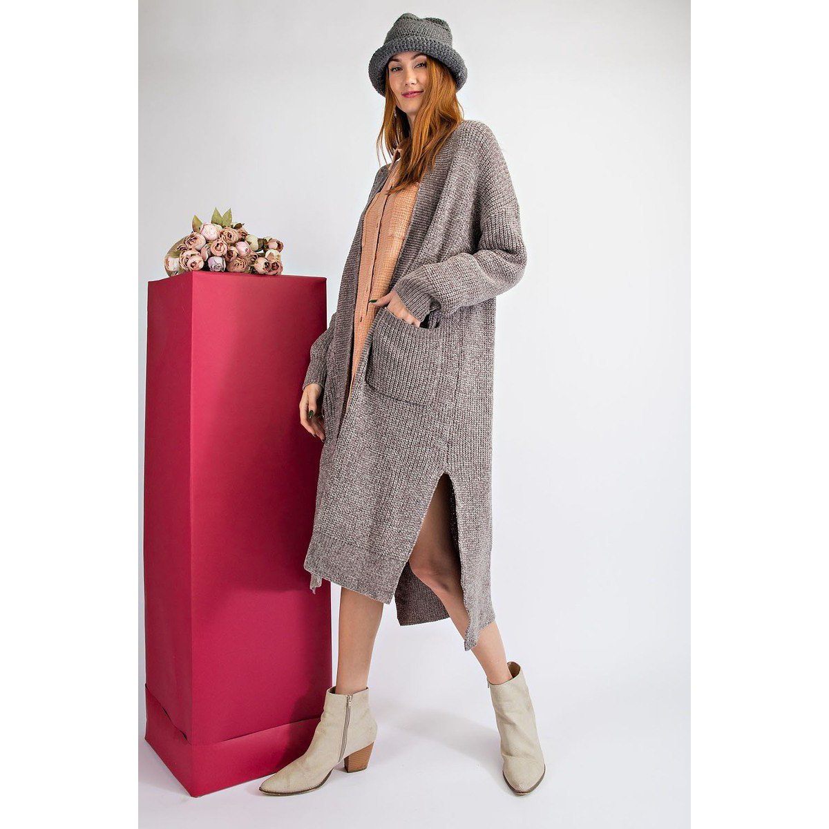 Velvet Thread Maxi Cardigan Clearance Marketable