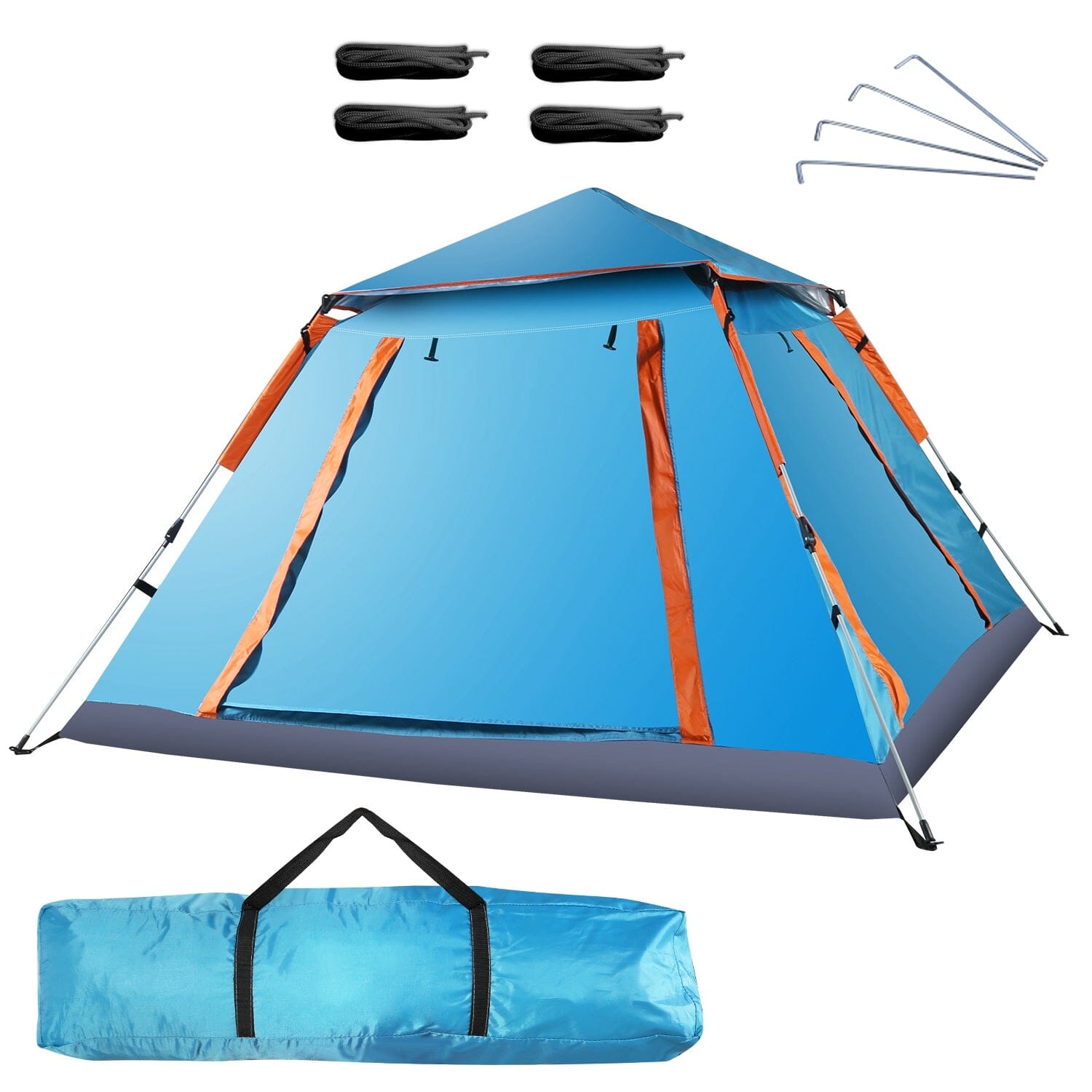 4-5 Person Camping Tent Outdoor Foldable Waterproof Tent Many Kinds Of Cheap Pice