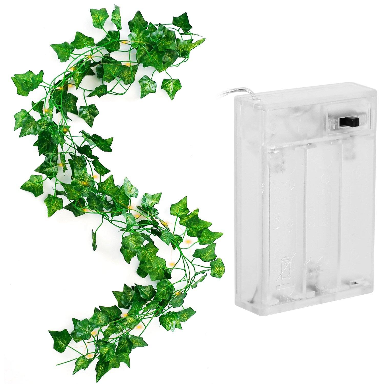 Artificial Ivy Leaves String Lights Outlet New