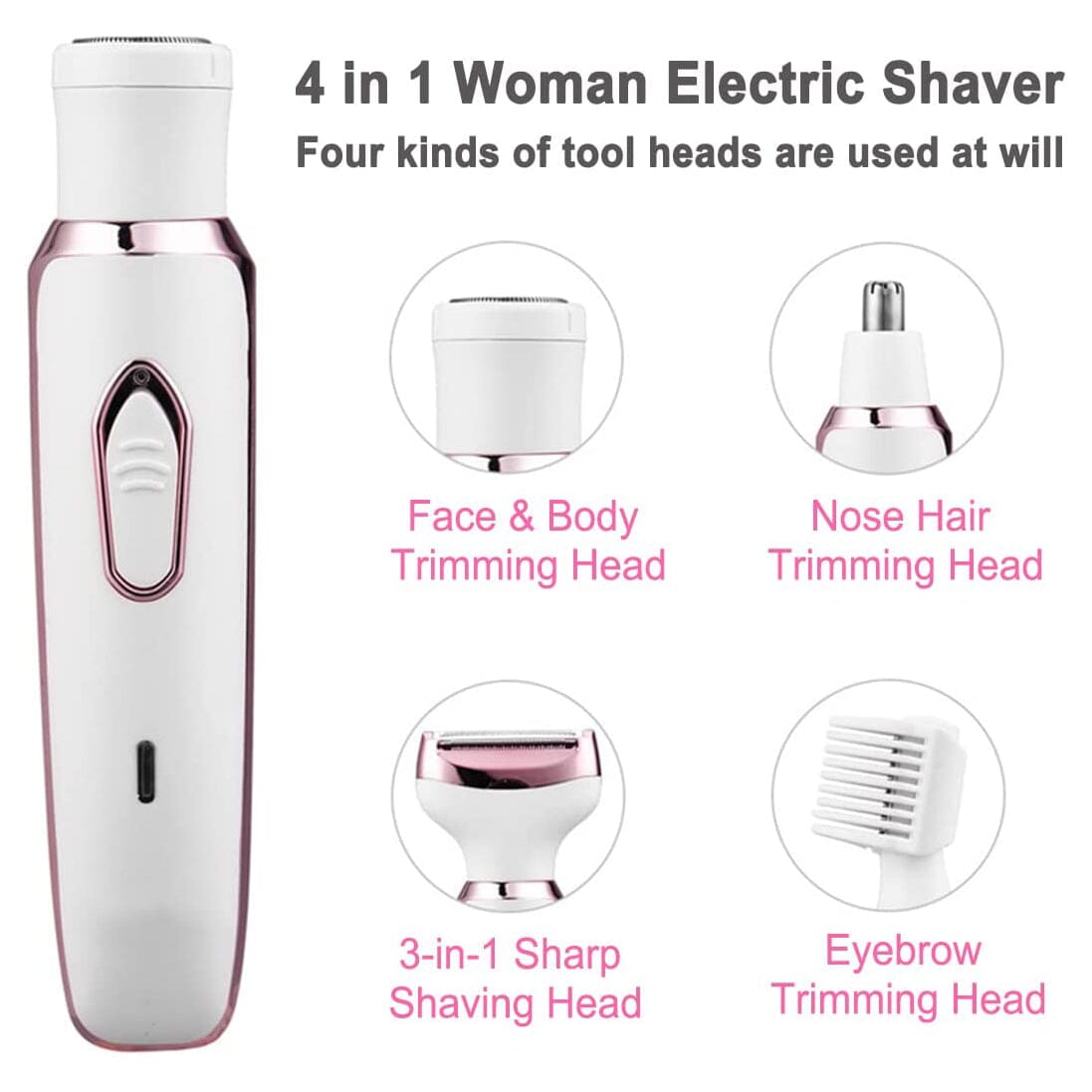 4-in-1 Electric Razor for Women Best Sale For Sale