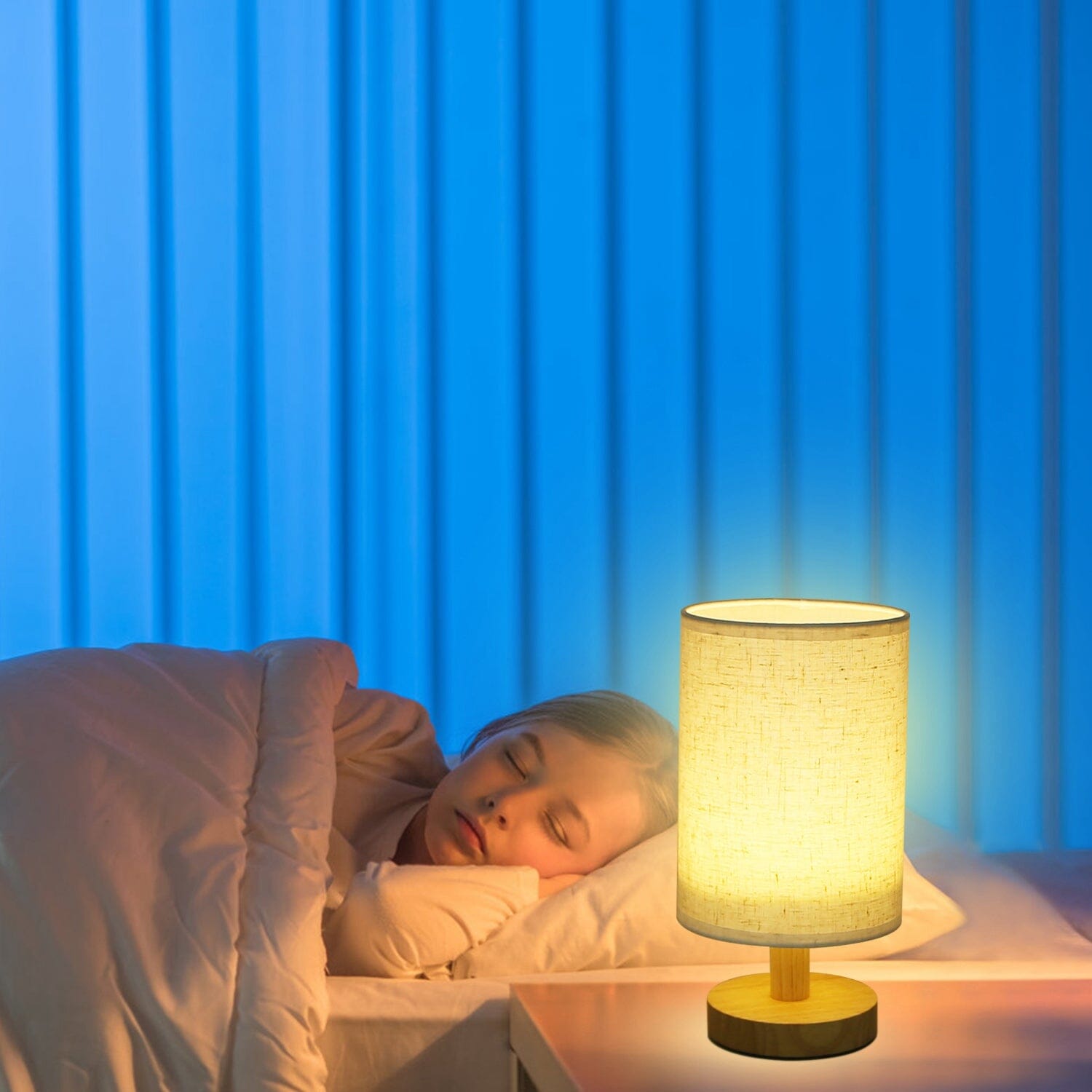 Warm White Nightstand Lamp USB Plug Modern Lantern Marketable Sale Online