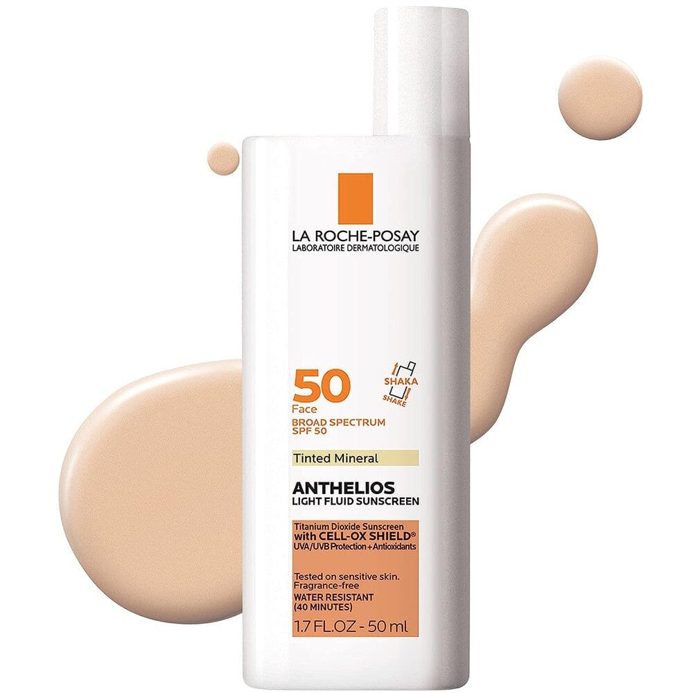 La Roche Posay Anthelios Tinted Mineral Sunscreen- 1.7 Ounces 100% Authentic
