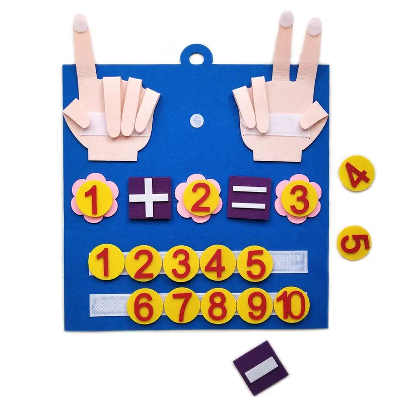 Felt Board Finger Numbers Counting Toy Buy Cheap Websites