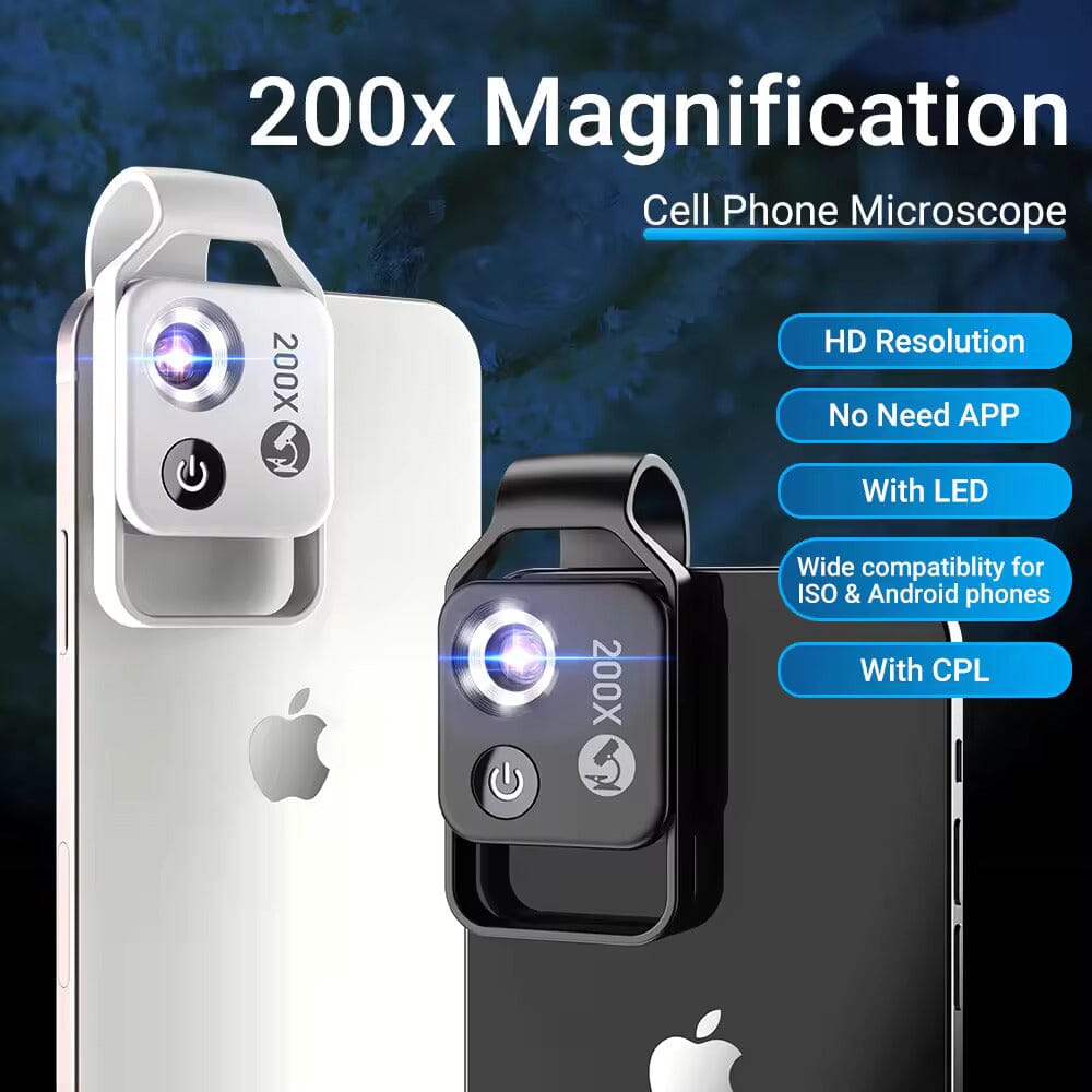 200x Zoom Phone Camera Optical Microscope Lens Sale Fashion