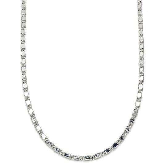 Rhodium Filled High Polish Finish Basic Necklace Discount Explore