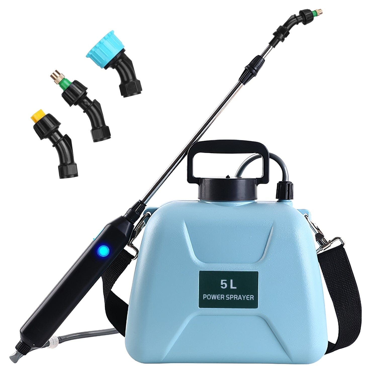 5L/1/3 Gallon Electric Plant Sprayer Telescopic Rechargeable with 3 Spray Sprouts Cheap Sale Amazing Pice