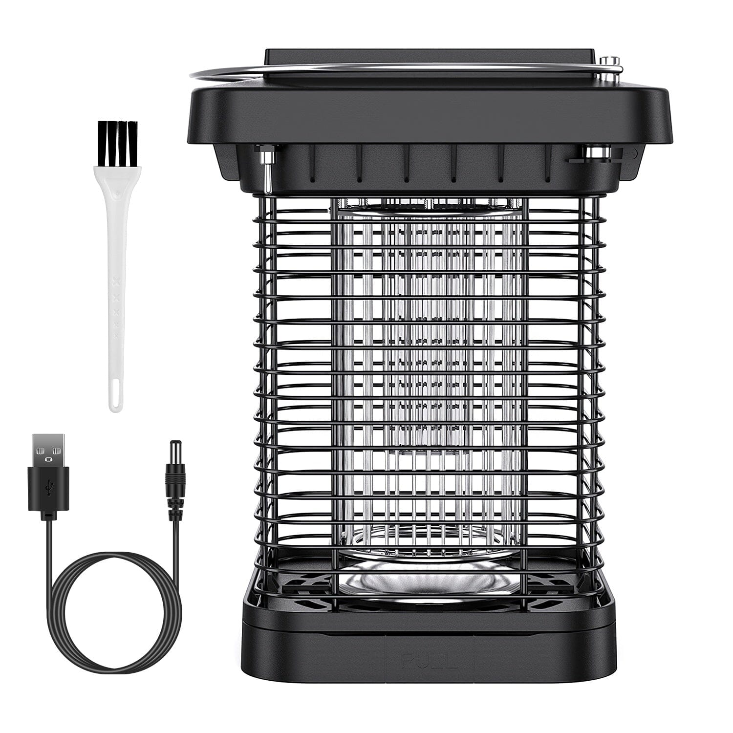 Electric Solar Powered Bug Zapper Lamp IP65 Waterproof for Indoor and Outdoor With Credit Card Free Shipping