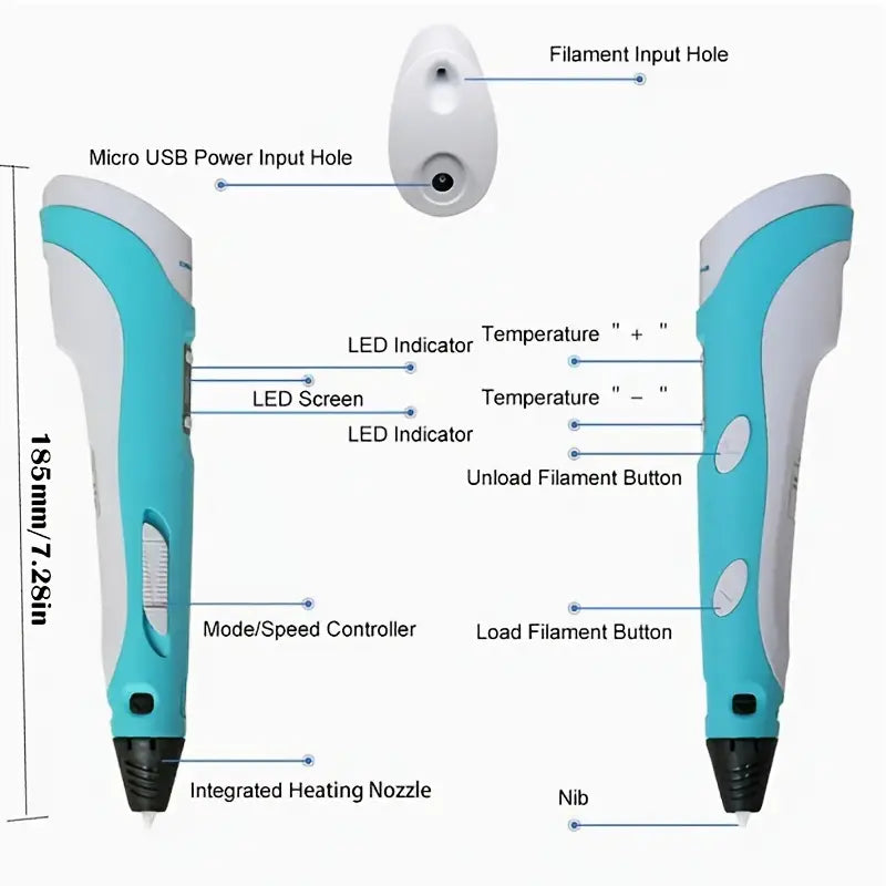 3D Printing Pen With Display - Includes 3D Pen Cheap Sale Outlet Locations