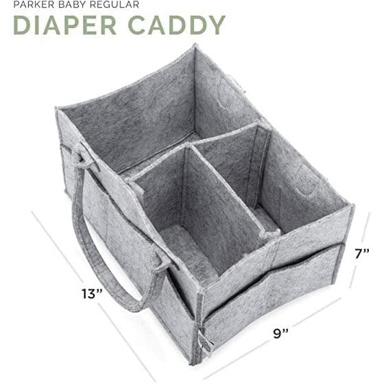 Parker Baby Diaper Caddy - Nursery Storage Bin and Car Organizer for Diapers and Baby Wipes Cheap Wiki