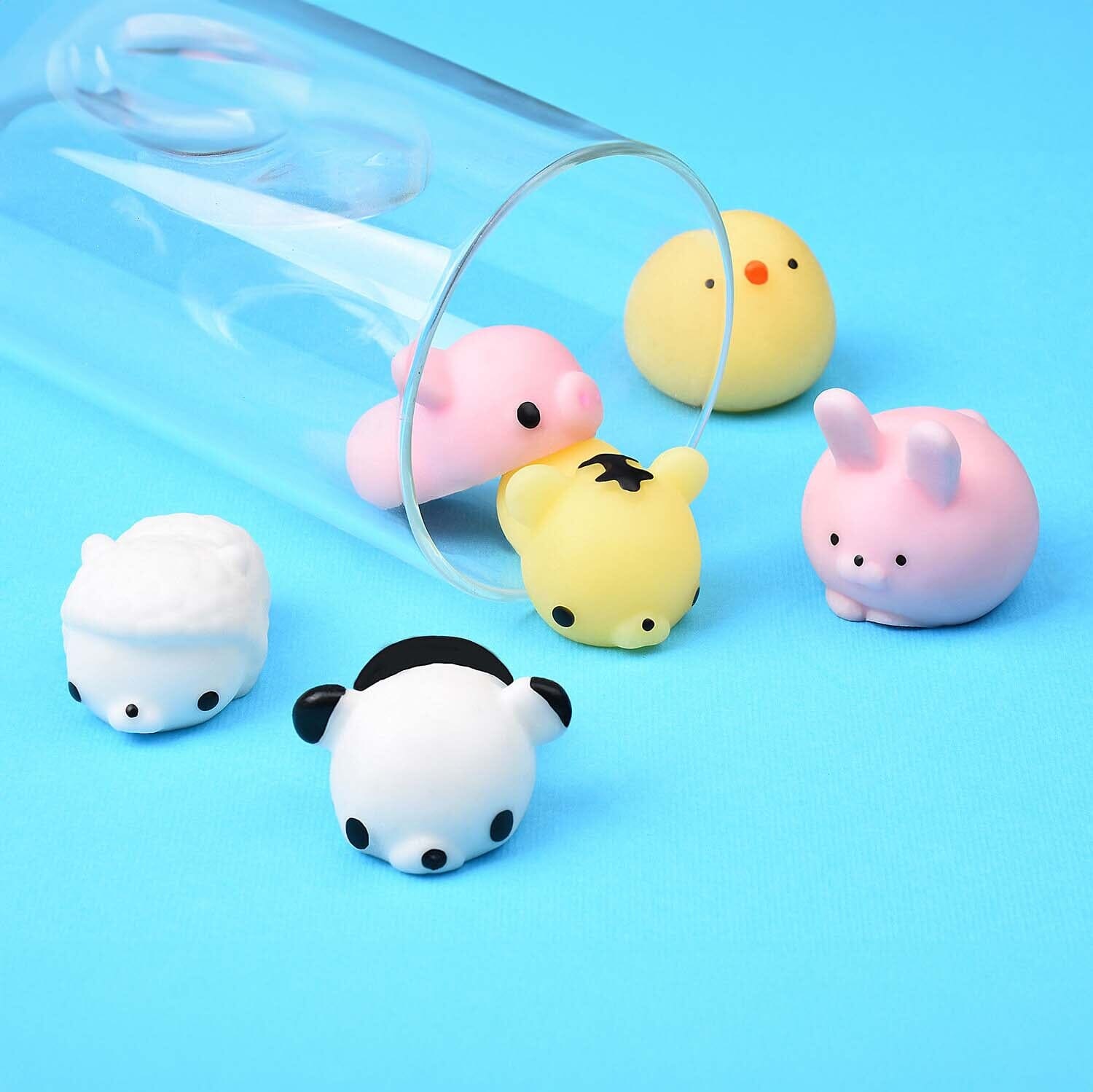 20-Pieces: Cute Animal Kawaii Stress & Anxiety Relief Squishy Toys Outlet Locations Cheap Online