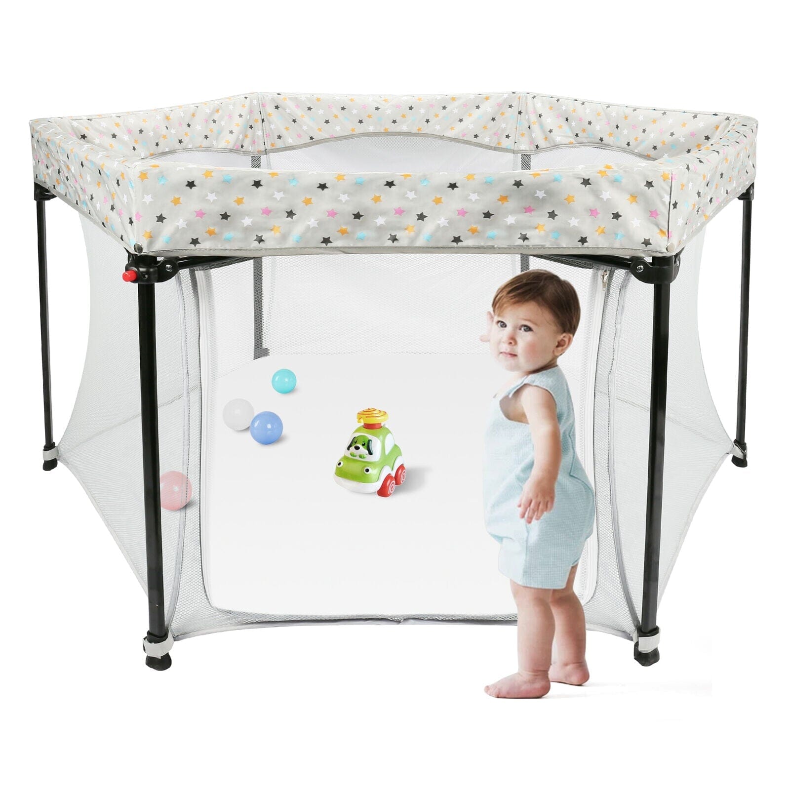 Portable Folding Playard for Babies, Toddler Indoor & Outdoor Play Clearance Store Sale Online