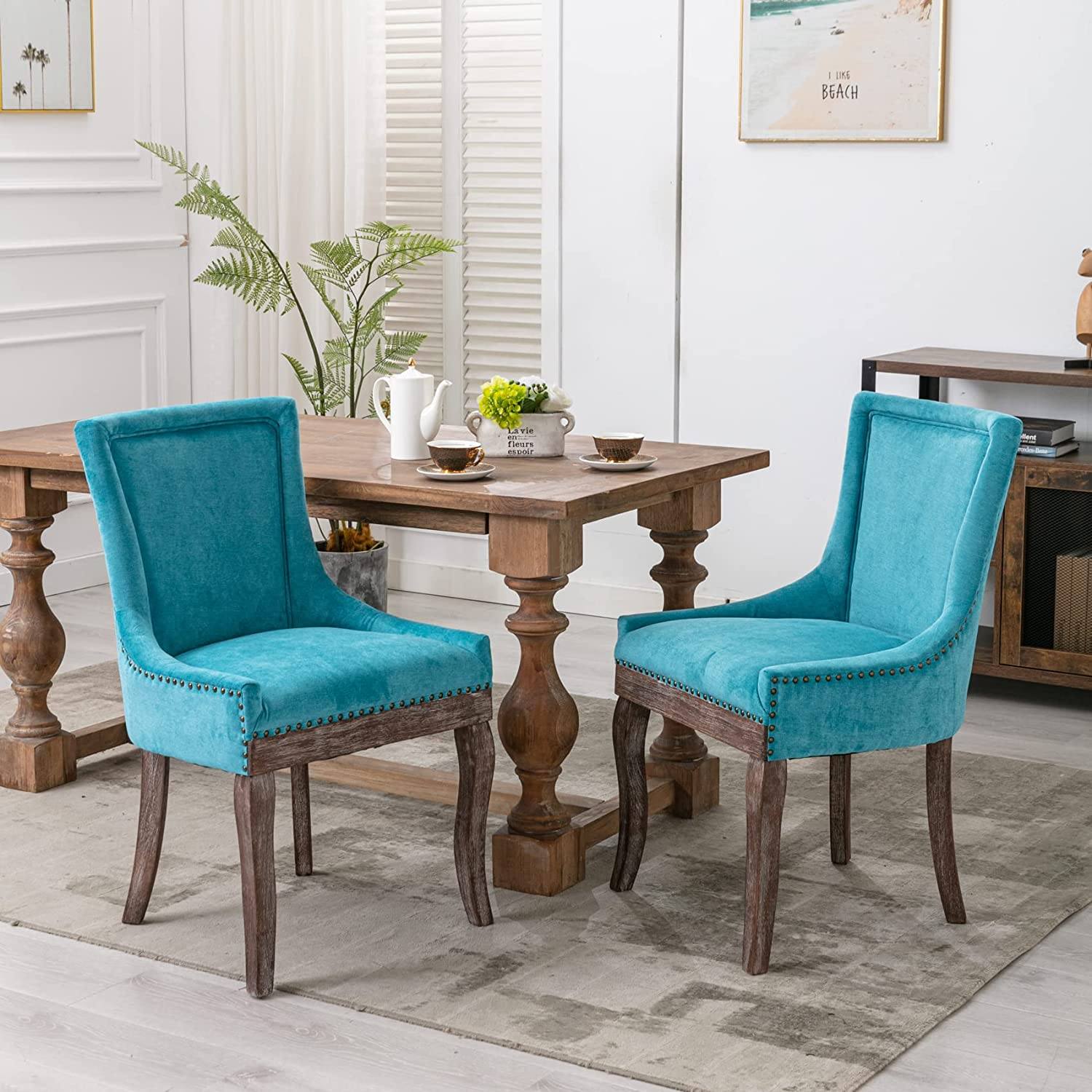 2-Pack: Fabric Upholstered Side Chairs Set Sale Finishline