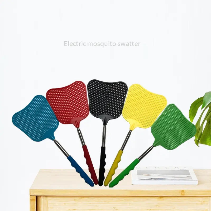 2-Pieces: Heavy Duty Telescopic Fly Swatter Set High Quality Cheap Pice