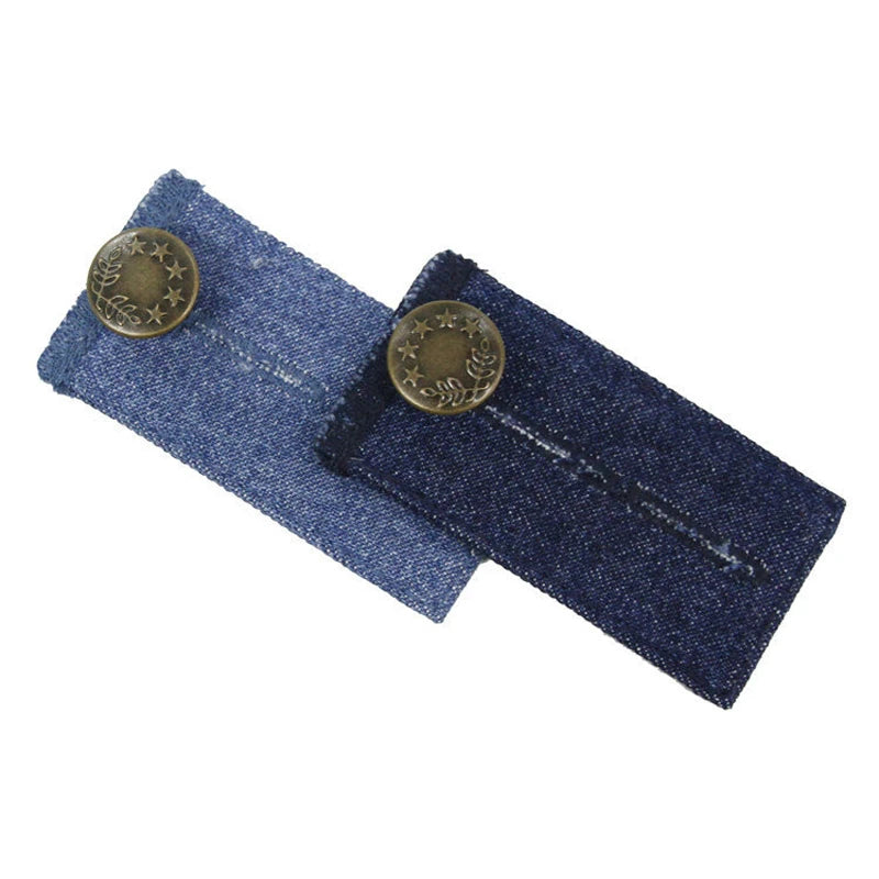 4-Piece: Jeans Elastic Waistband Button Extender Belt Free Shipping Hot Sale