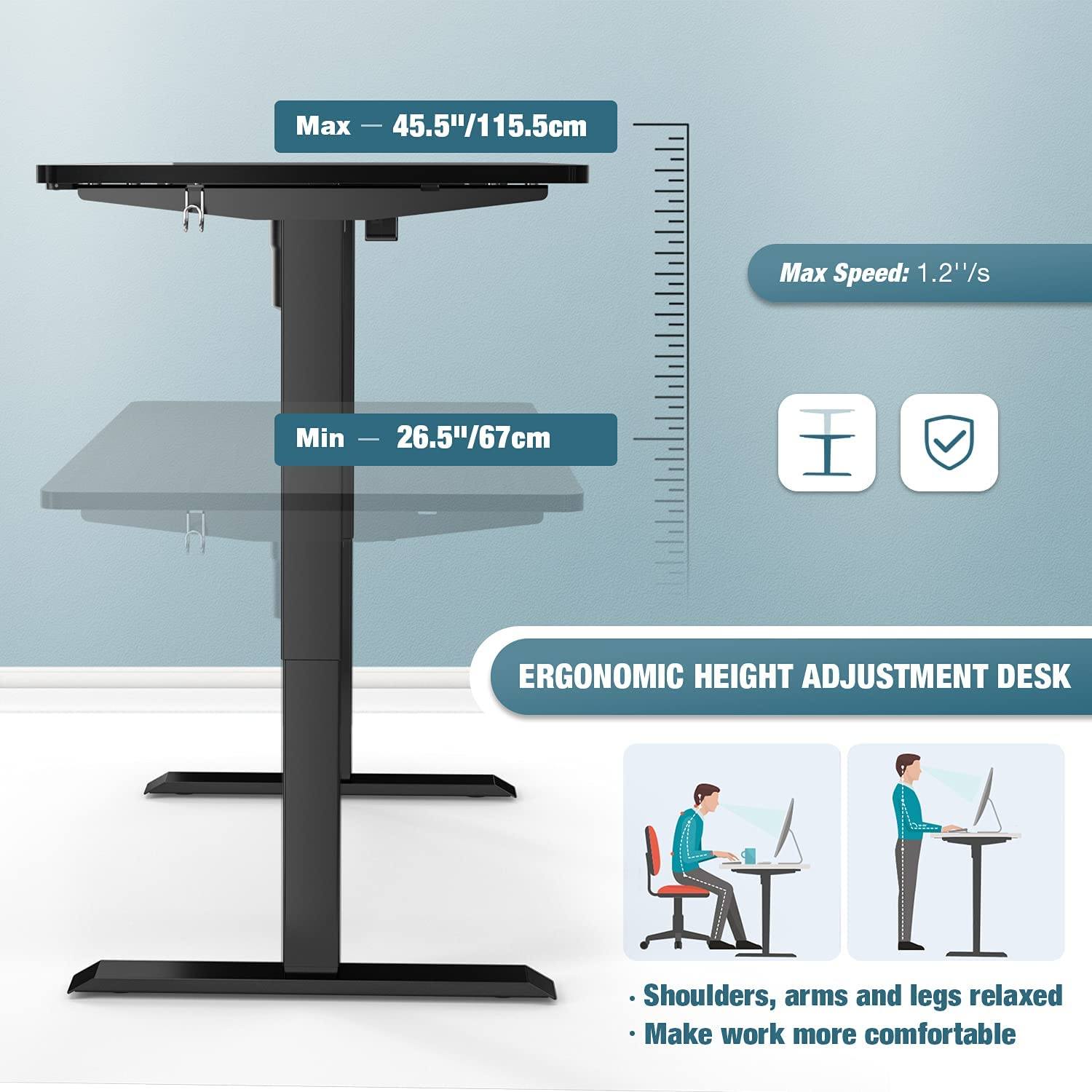 TTKK Electric Standing Desk Best Store To Get Sale Online