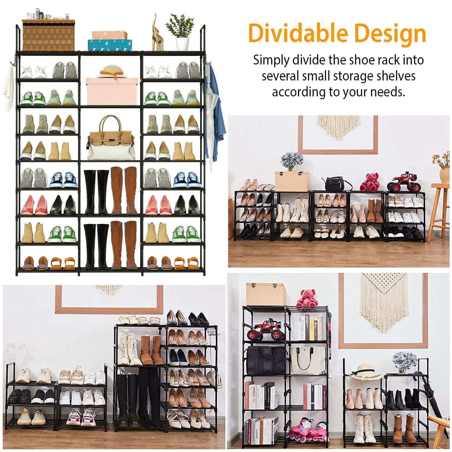 9-Tier: Shoe Rack Metal Storage Buy Cheap Very Cheap