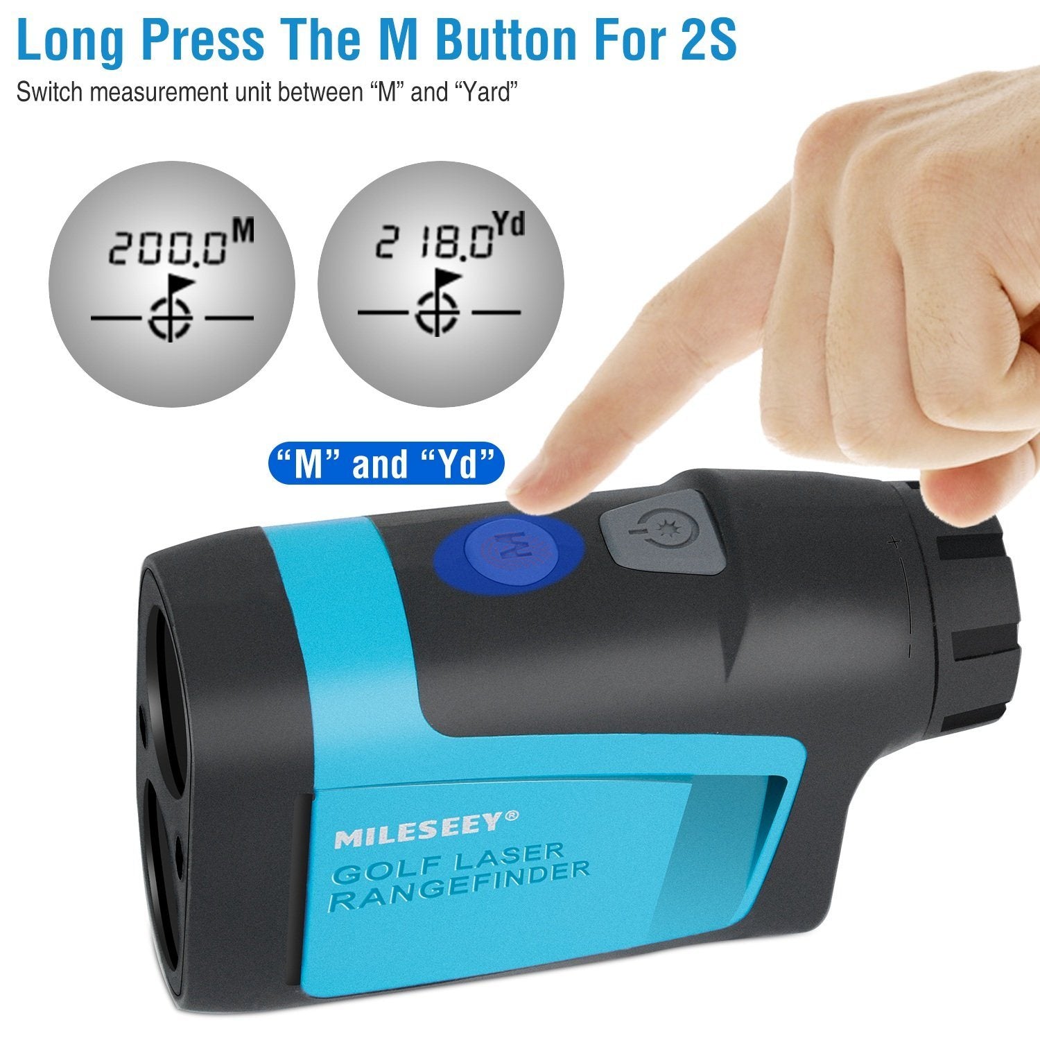 Mileseey Professional Precision Laser Golf Rangefinder Outlet Footlocker Finishline