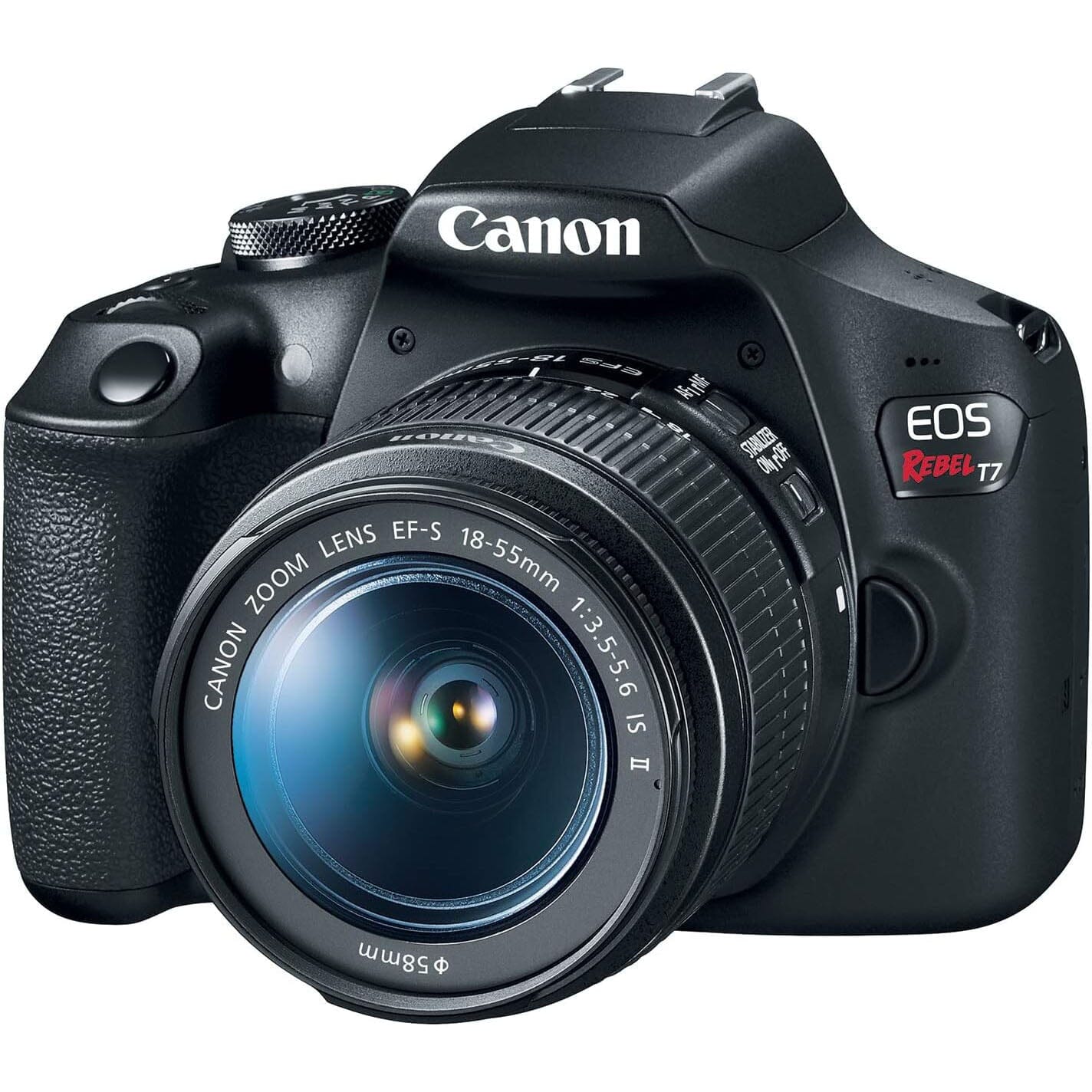 Canon EOS Rebel T7 DSLR Camera with 18-55mm Lens (Refurbished) Limited Edition Sale Online