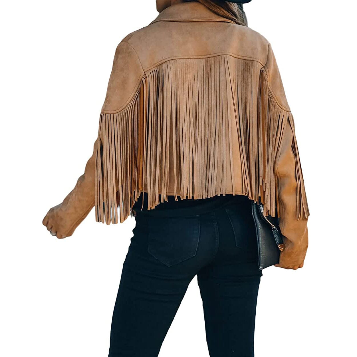 Women's Chic Cropped Tassel Jacket Wiki Cheap Online