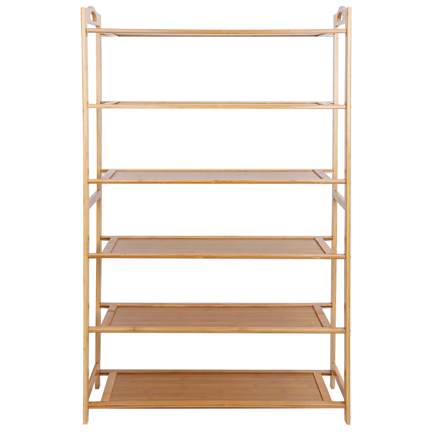 6 Tier Bamboo Shoe Rack Organizer Sale Big Discount