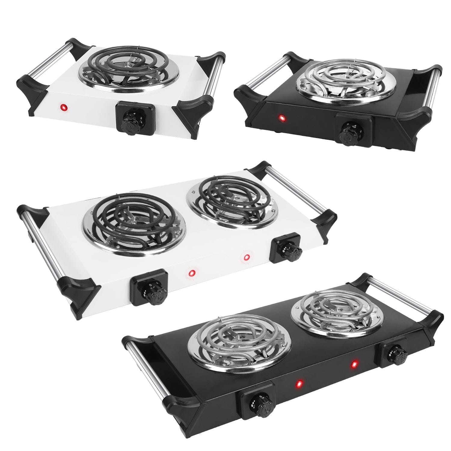 1000W Electric Burner Portable Coil Heating Hot Plate Stove Countertop Online Online With Mastercard