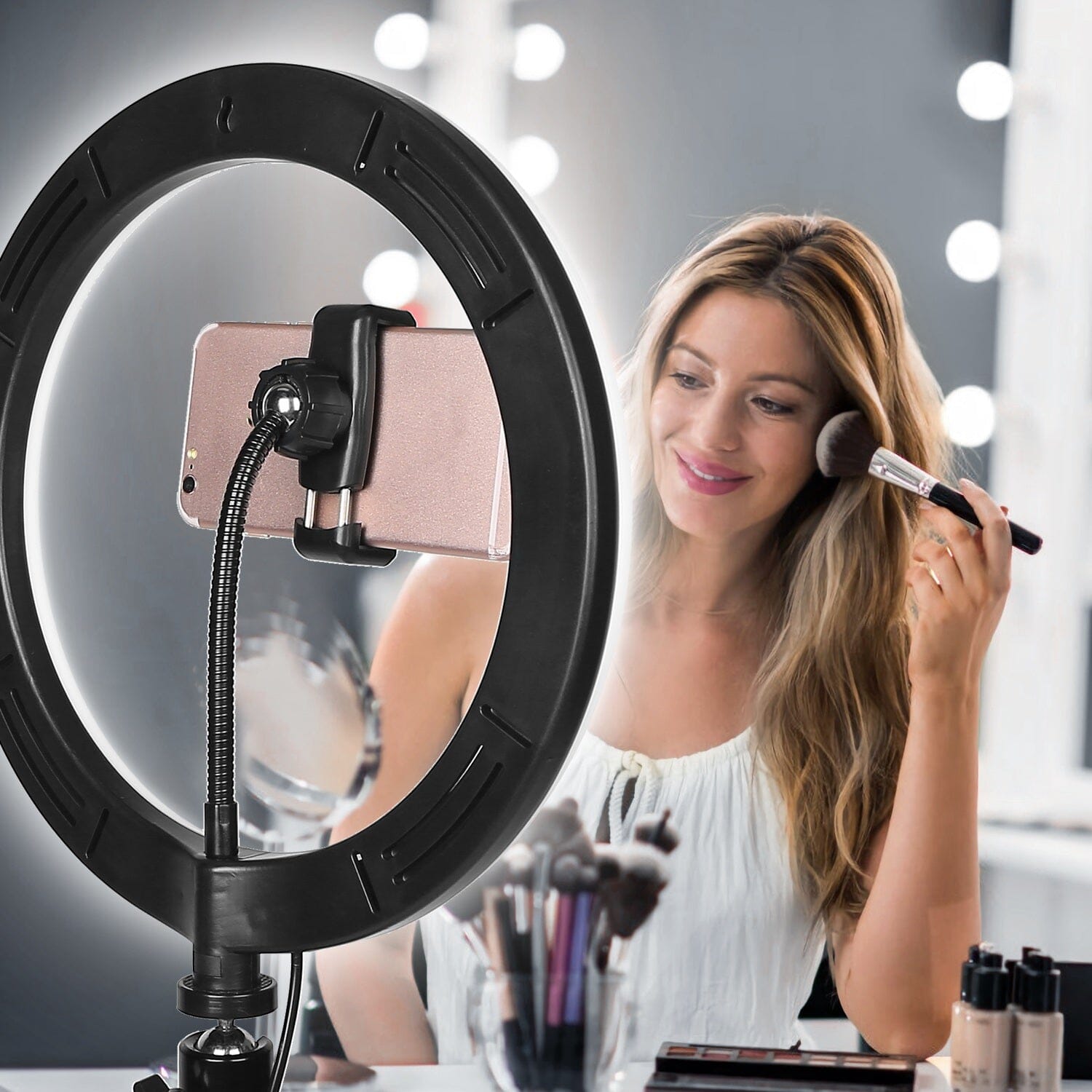 10in 120 LEDs Selfie Ring Light Nicekicks Online