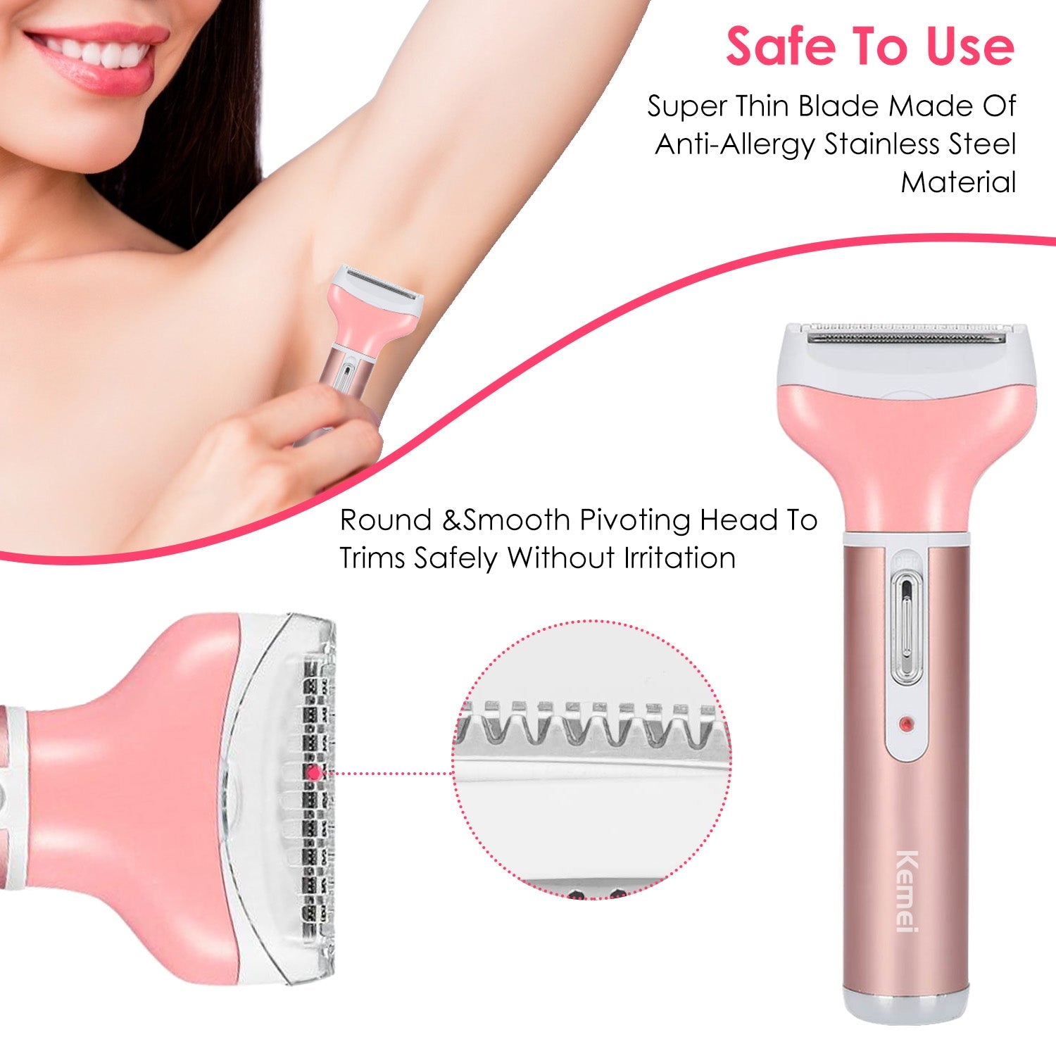 4-in-1 Women Electric Shaver Discount Low Cost