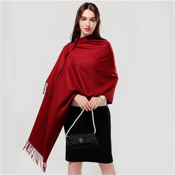 Women's Cashmere Wool Scarf Free Shipping Pick A Best