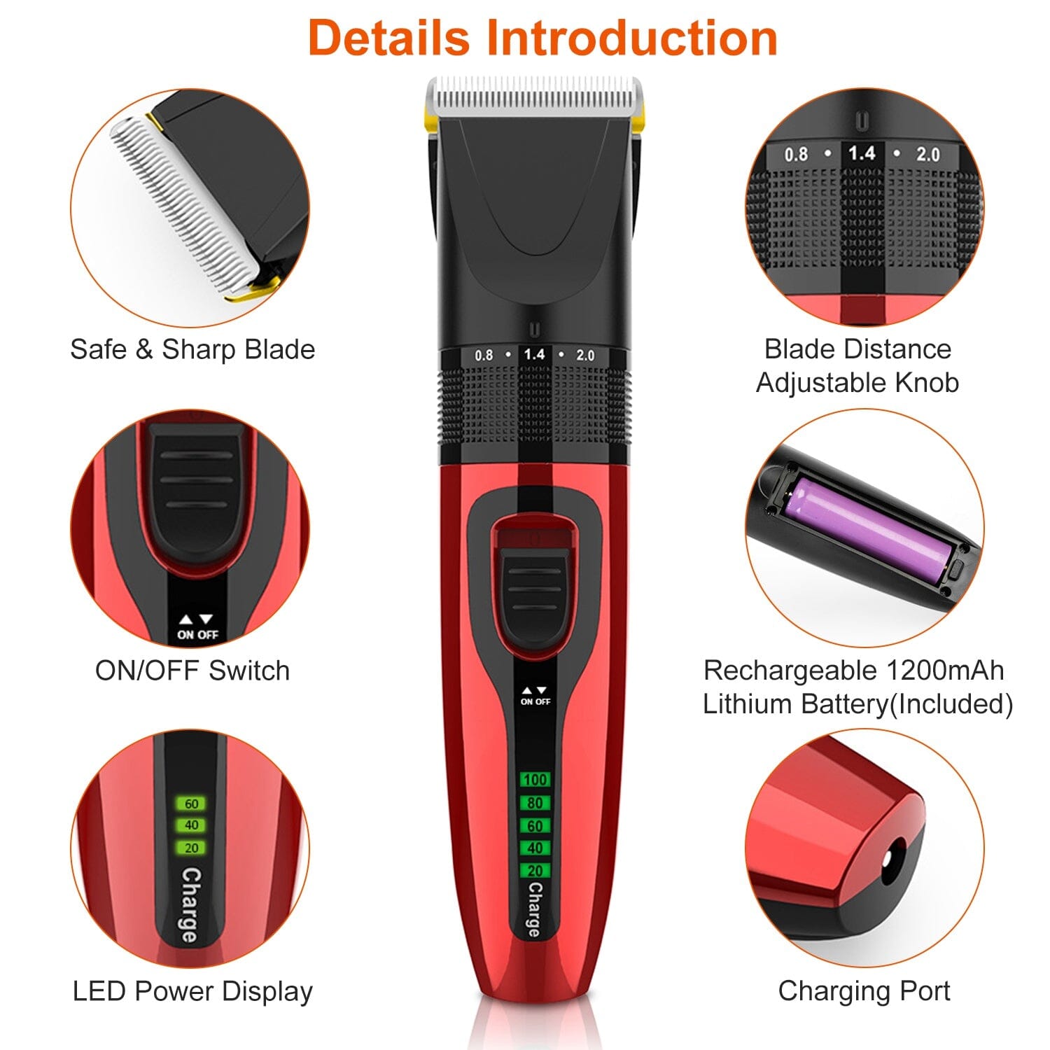 Rechargeable Cordless Pet Grooming Kit Quality From China Cheap