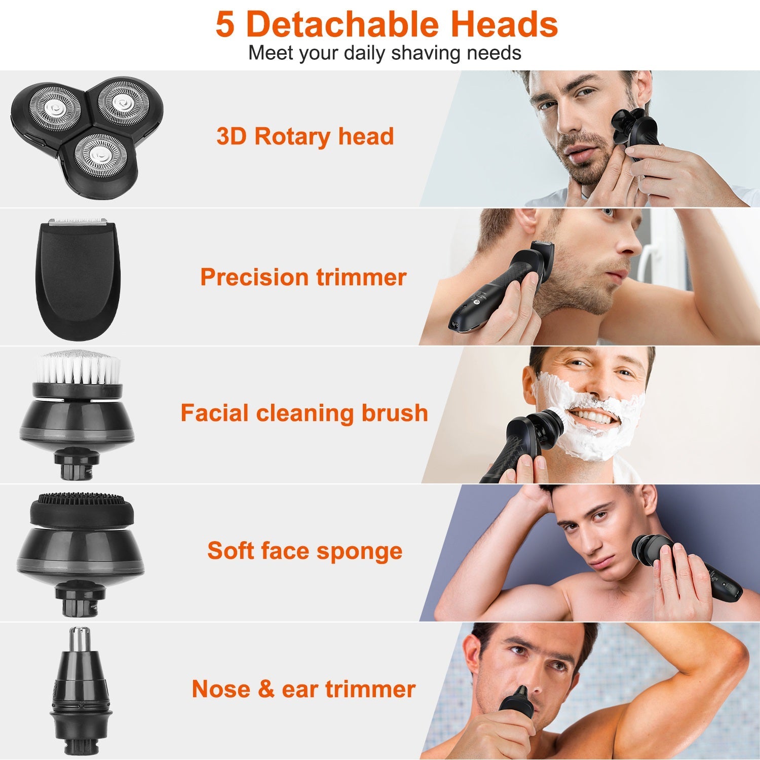 5-in-1 Electric Razor Shaver Sale Best Wholesale