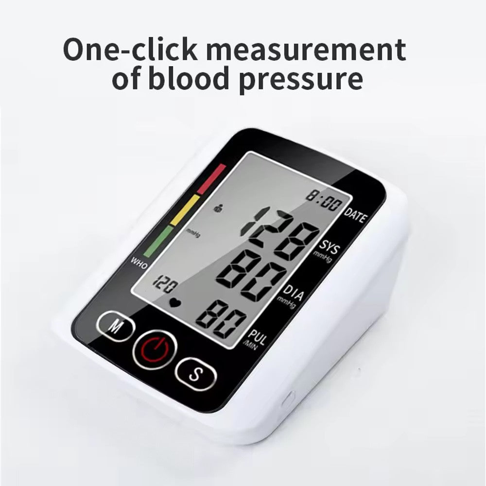 Blood Pressure Digital Upper Arm Automatic Heart Rate Monitor Low Cost Online