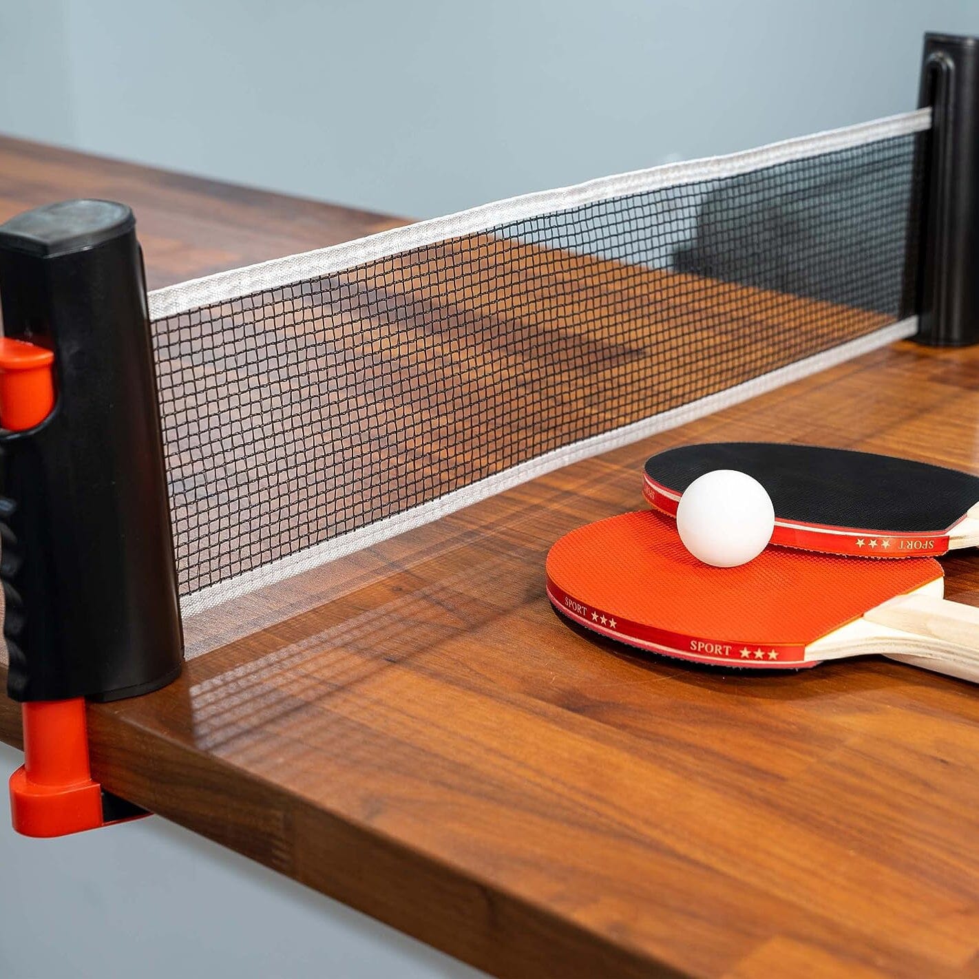 Ping Pong Set with 4 Paddles & Net for Any Table Sale Best Seller