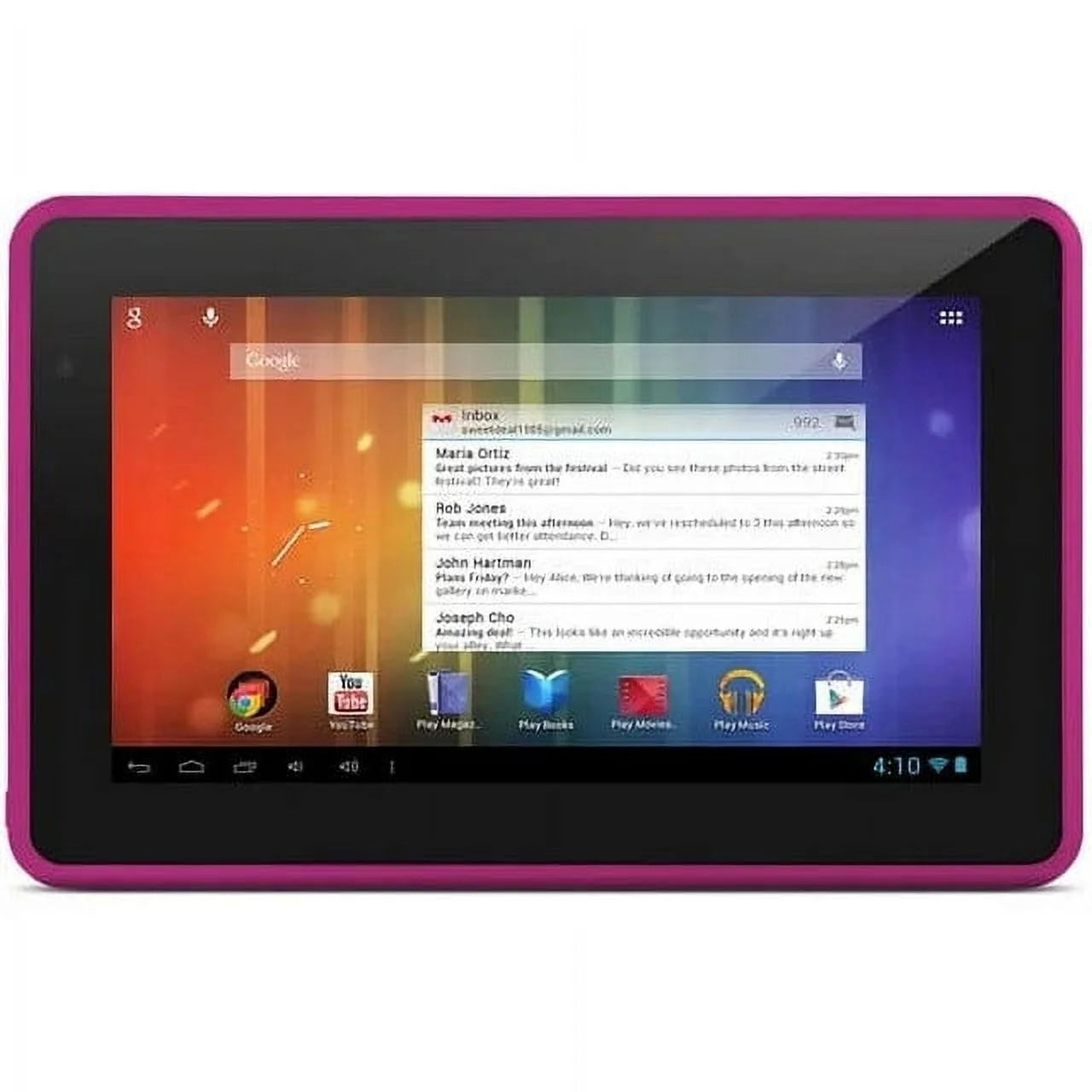 Ematic EGS004 Genesis Prime Tablet, 7, Single-core (1 Core), 512 MB RAM, 4 GB Storage, Android 4.1 Jelly Bean (Black) Clearance Ebay