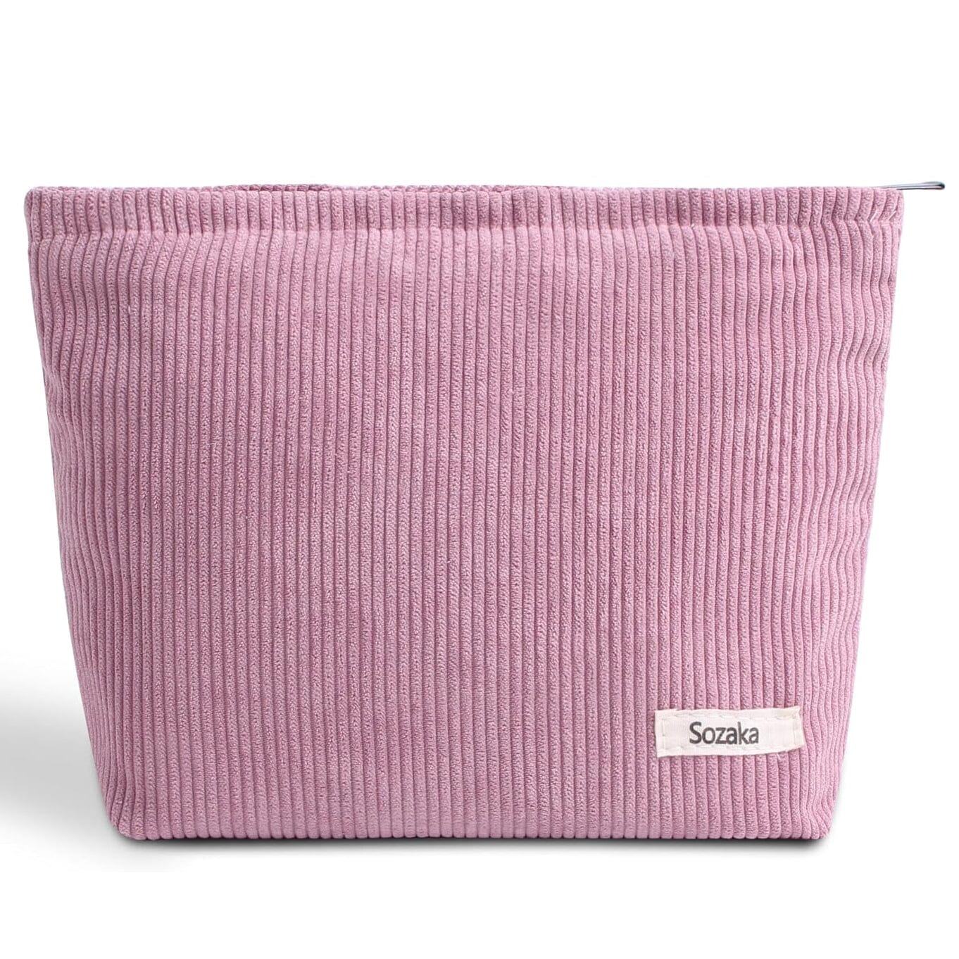 Corduroy Travel Makeup Bag, Large Capacity Travel Wash Bag Discount 2025